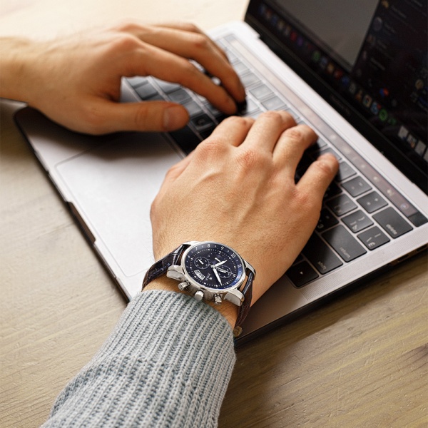 Часы мужские серебряные NIKA