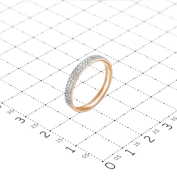 Кольцо из золота с бриллиантами