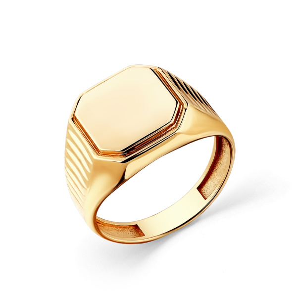 Печатка из красного золота