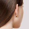 Серьги из красного золота 585 пробы