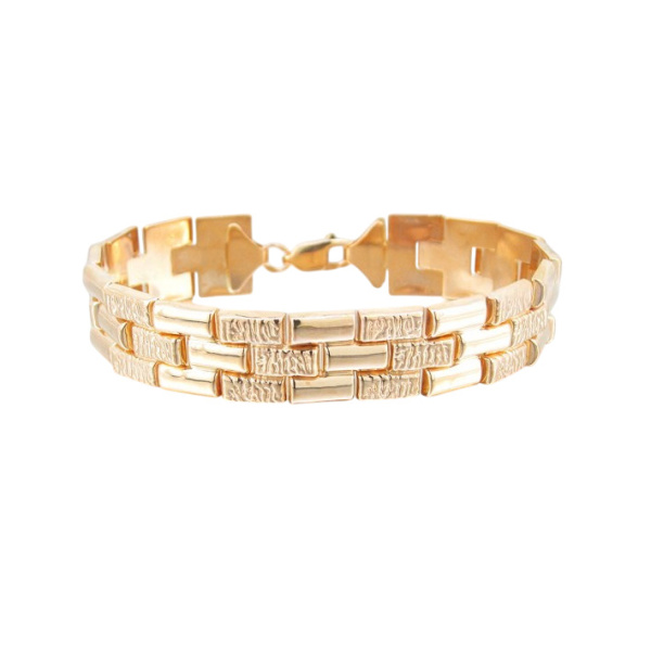 Браслет из красного золота