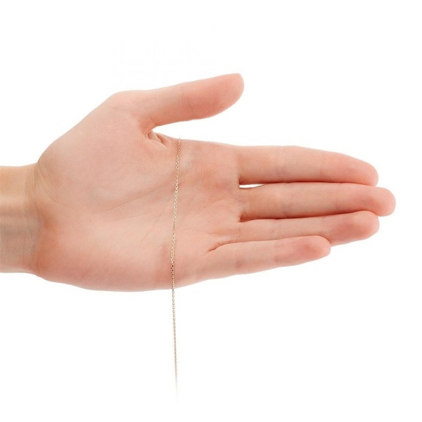 Цепь из красного золота 585, плетение «Якорь»