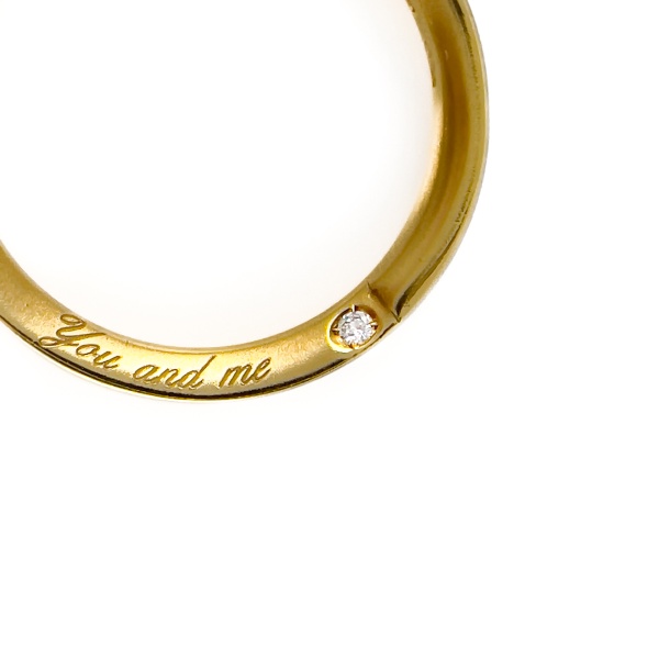 Кольцо из желтого золота с бриллиантом