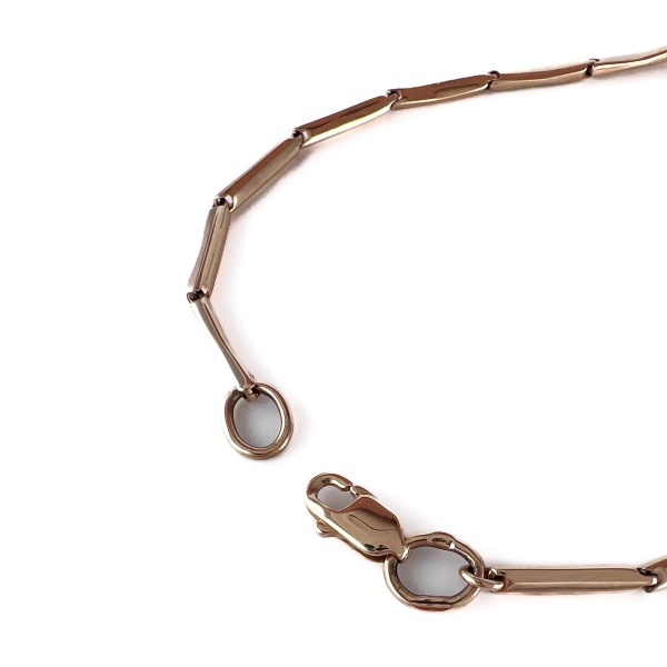 Браслет из золота с топазом и фианитами