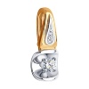 Подвеска из комбинированного золота с бриллиантами