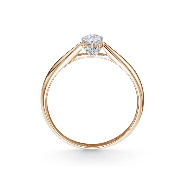 Кольцо из золота с бриллиантами