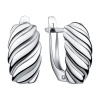 Серьги из серебра