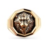 Печатка из красного золота 585 пробы