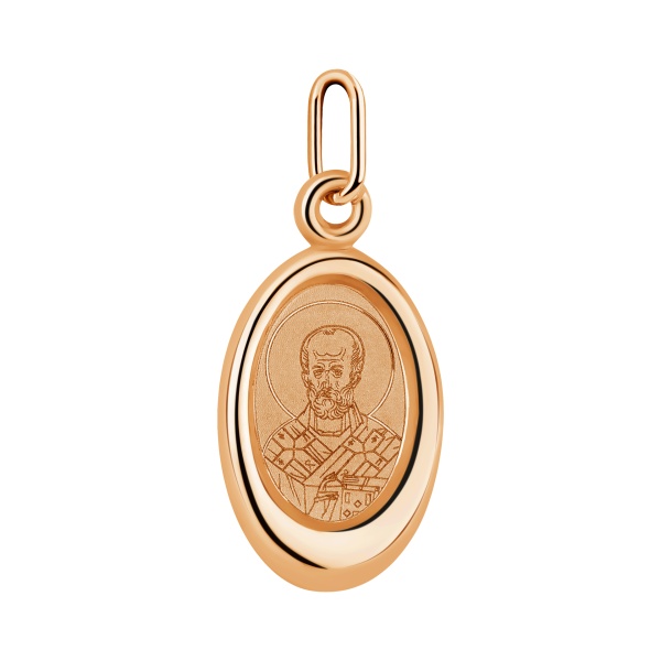 Подвеска из красного золота