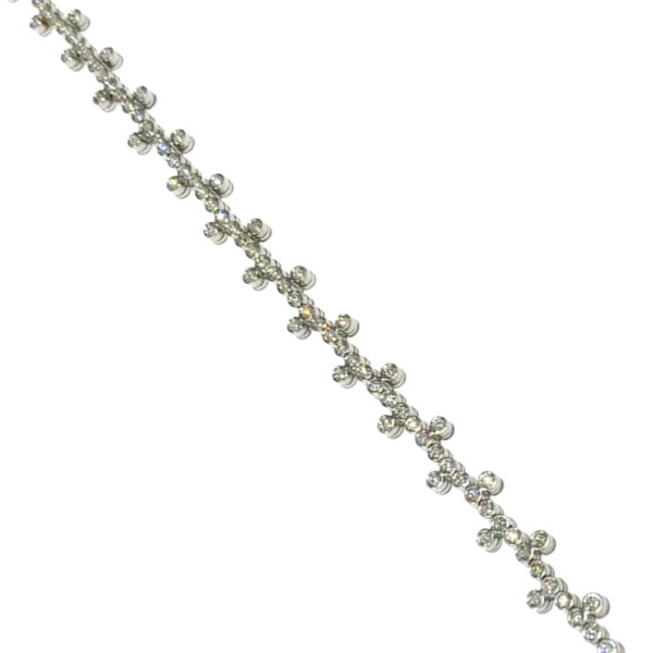 Браслет из белого золота с бриллиантами