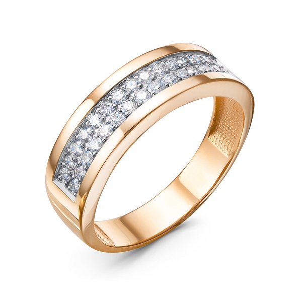 Кольцо из золота с бриллиантами