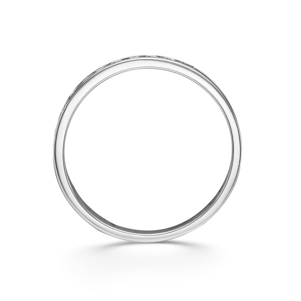 Кольцо из белого золота с бриллиантами