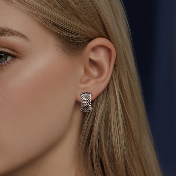 Серьги из серебра