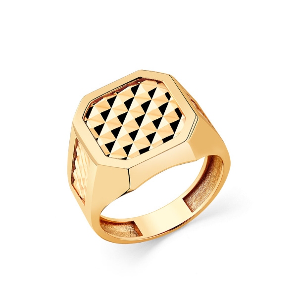 Печатка из красного золота