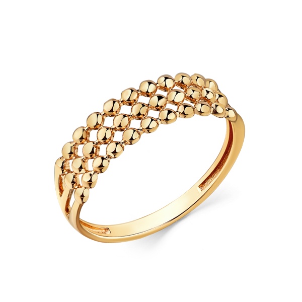 Кольцо из красного золота