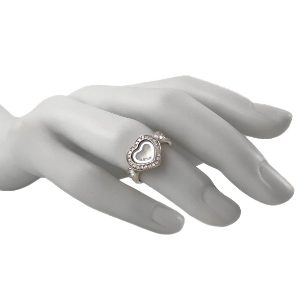 Кольцо из серебра с фианитами