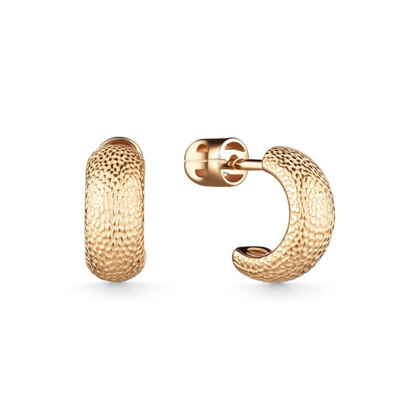 Серьги из красного золота