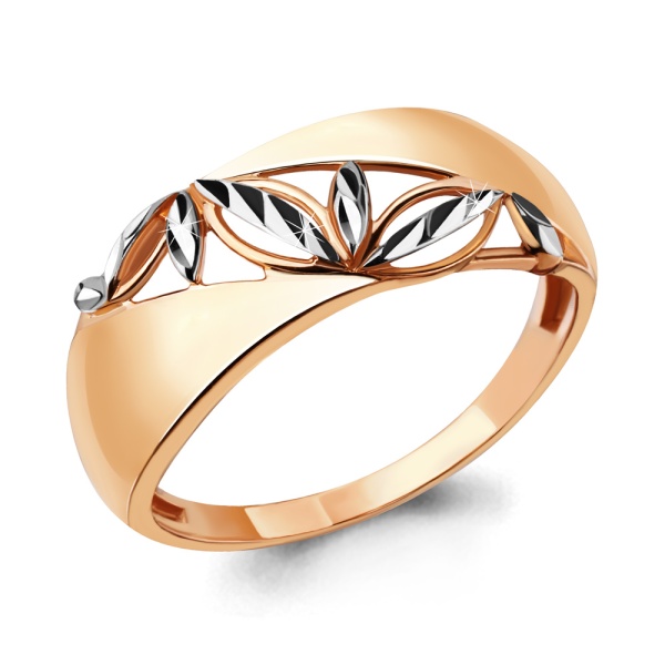 Кольцо из красного золота