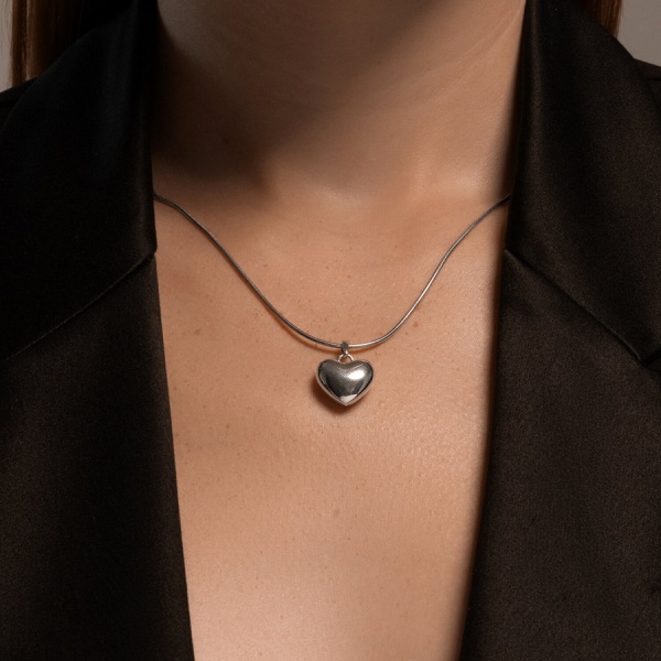 Подвеска из серебра «Сердце»